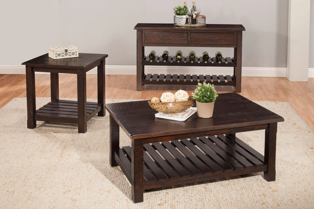 Espresso Sofa Table A822