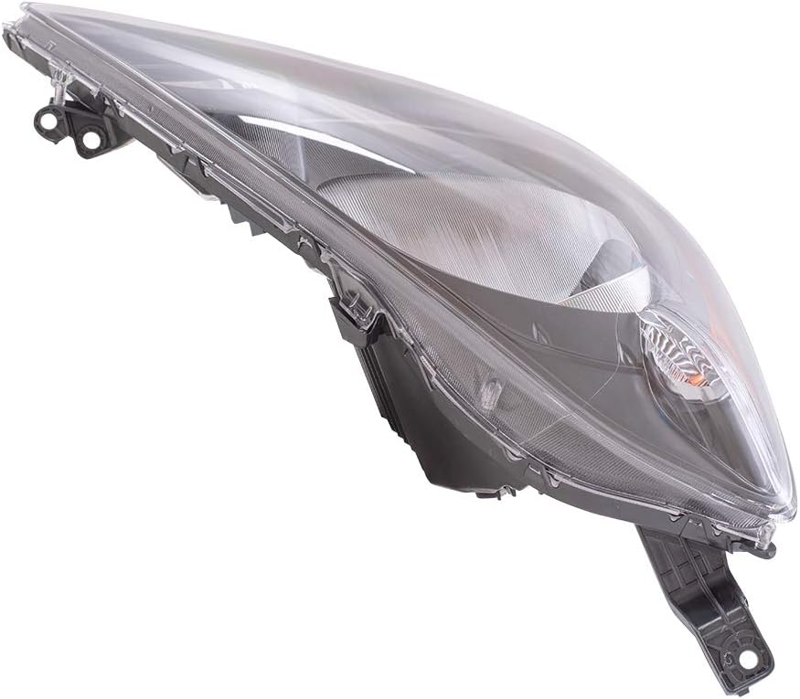 Replacement Driver and Passenger Headlights with Grey Bezels H714055