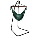 Green Extra Large Hanging Hammock Chair with Adjustable Stand J2038