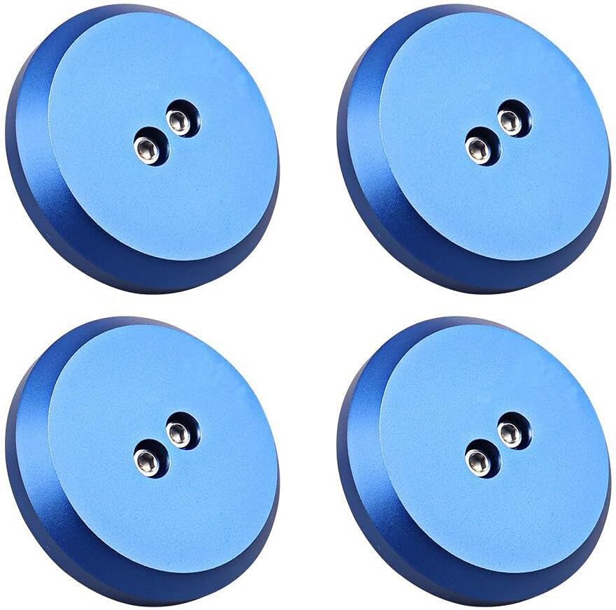 Jack Pad Adapter Blue Billet Anodized Aluminum Floor Jack Pad Pack of 2 I836