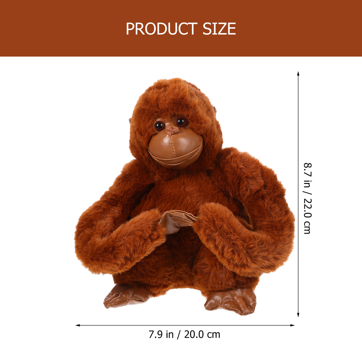 Large Plush Gorilla Toy M619
