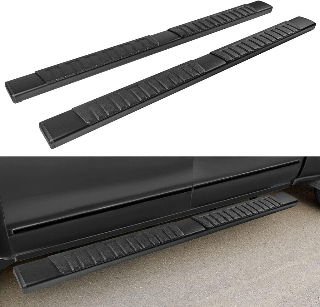 6 inch Textured Side Step Nerf Bars for Chevy Silverado GMC Sierra D322