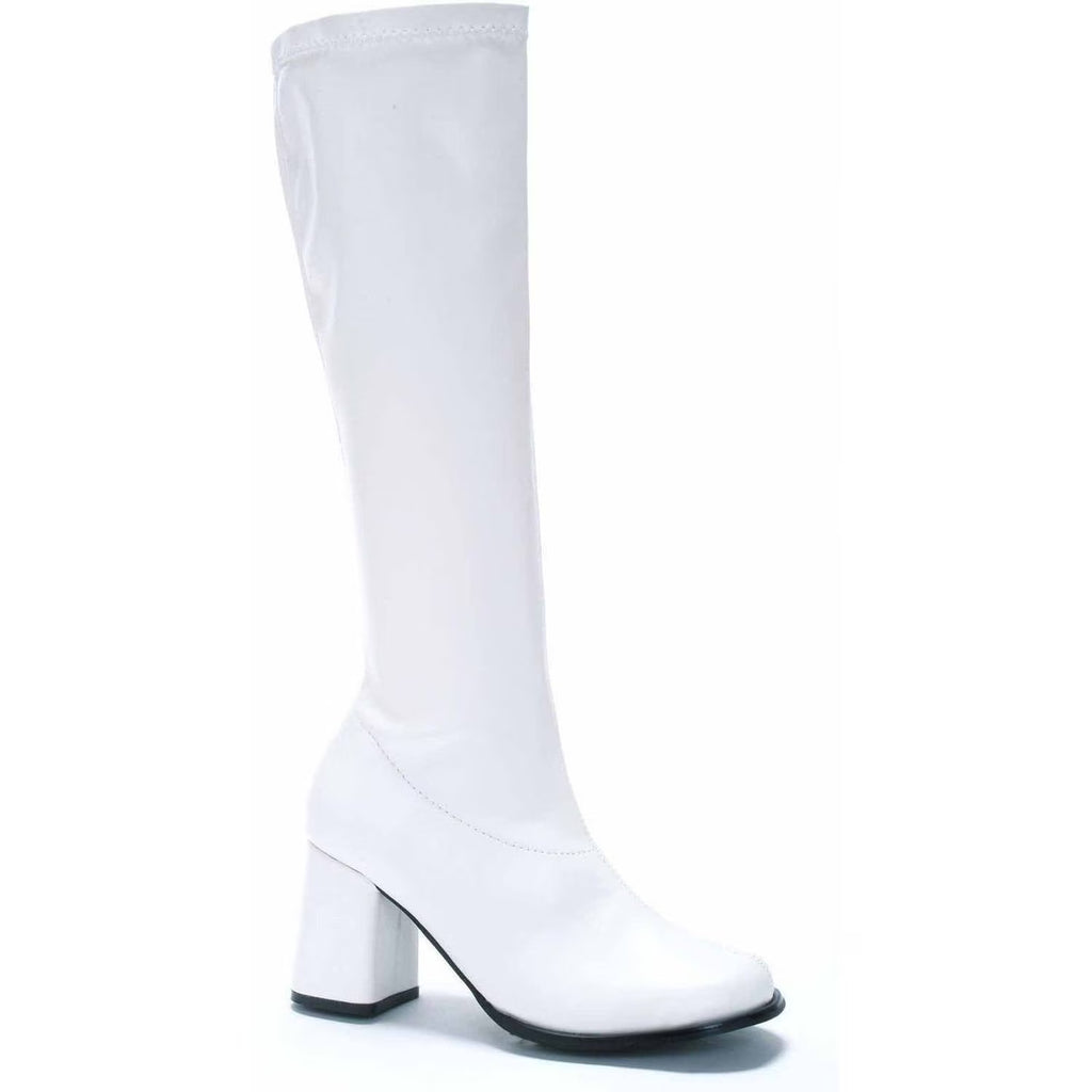 White GoGo Boots F168734