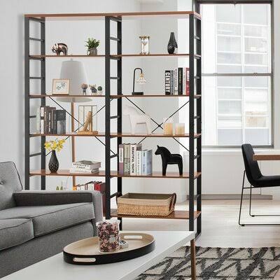 80x22 H x 60x22 W x 13.5x22 D Bookcase N97852