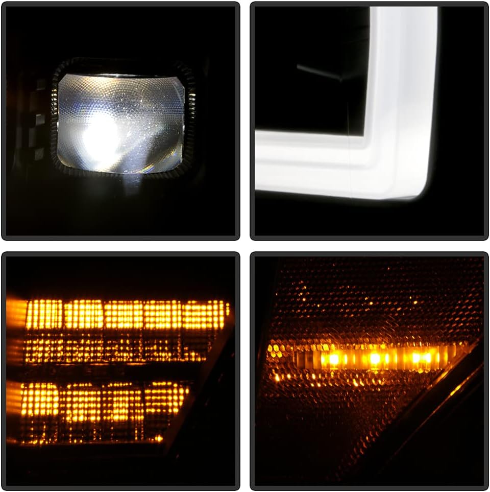 Pair of Full LED Projector Headlights for Ford F 150 Pickup R90583