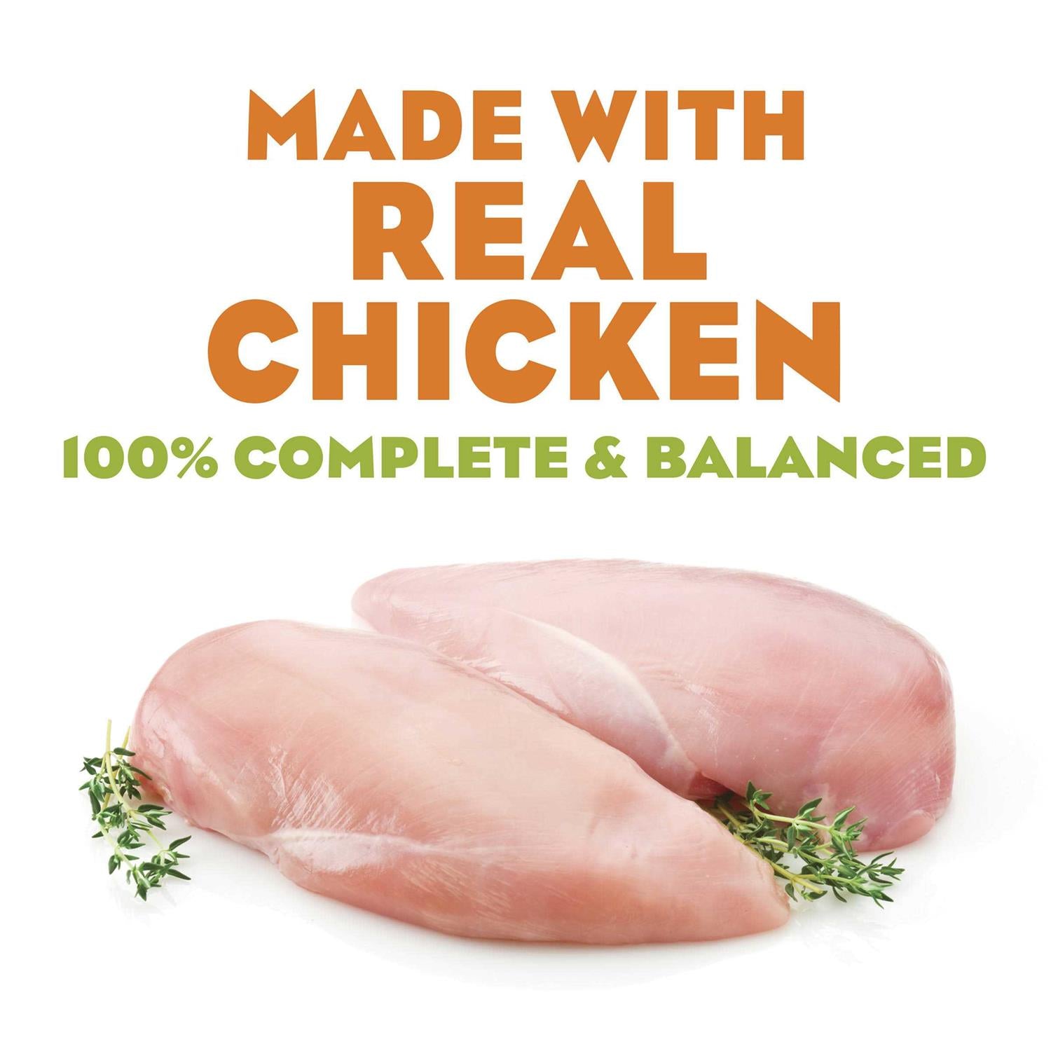 Moist and Meaty Soft Dog Food Real Chicken Recipe D400672