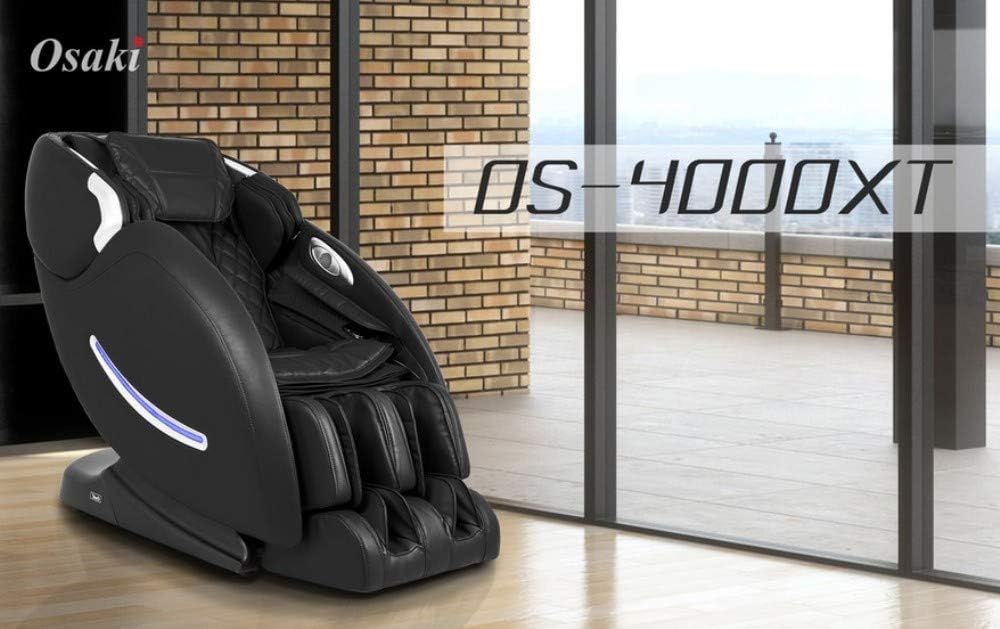 Brown Full Body L-Track Massage Chair with 2 Step Zero Gravity A1380