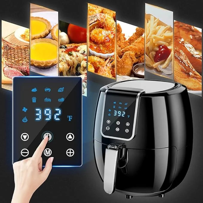 6-in-1 Air Fryer 7Qt/6.5L Black A1912