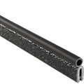 Trim Seal with Top Bulb, 3/16” Edge, 3/4” Bulb Seal Diameter, 25’ Length, PVC Plastic with EPDM Rubber Seal, Pack of 2 X507