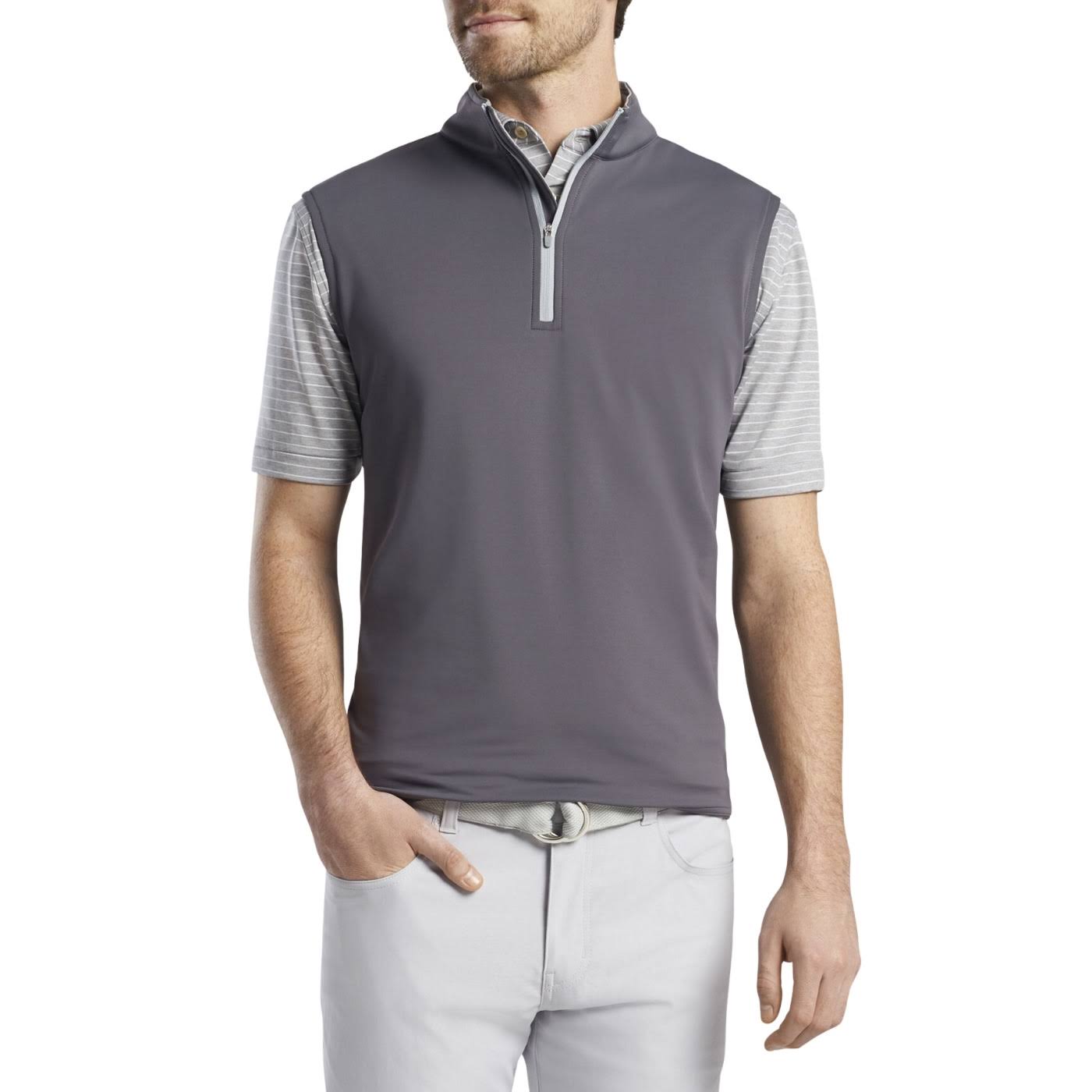 Men's Performance Quarter-Zip Vest B29219