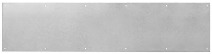 Metal Kick Plate Satin Stainless Steel 44 x 40 Z797