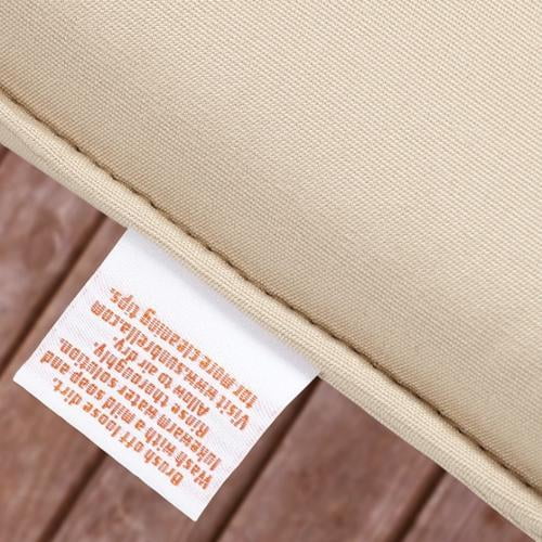 Sunbrella Textured Neutral 20-inch Chair Cushion A619