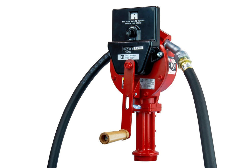 Piston Hand Pump with Suction Tube and Pail Spout E670