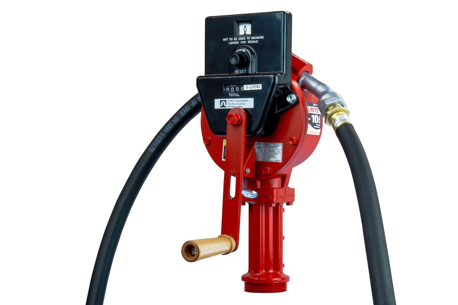 Piston Hand Pump with Suction Tube and Pail Spout E670