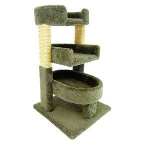 Gray Triple Cat Perch F849