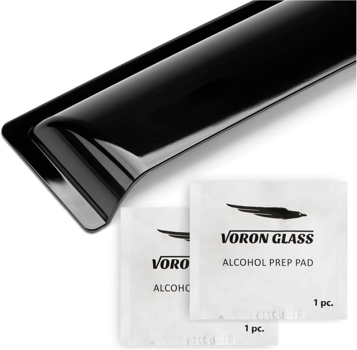 Glass Tape-on Rain Guards for Toyota RAV4 SUV, 4 Pieces U618768