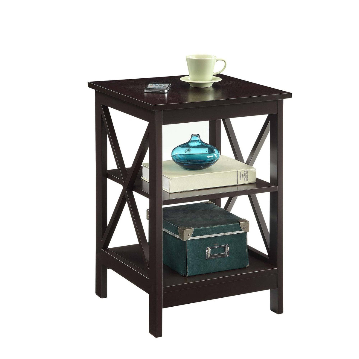 Cobalt Blue X-Base End Table R5436