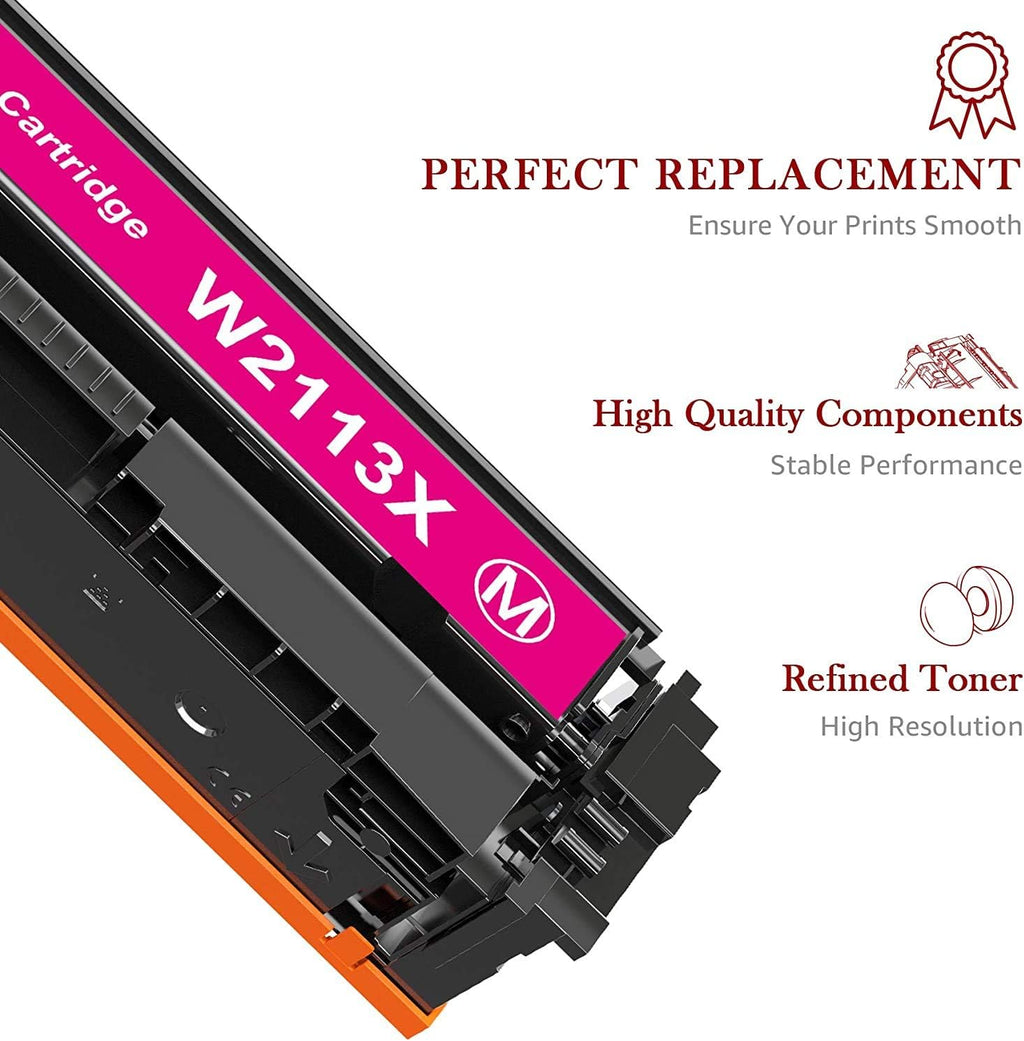 Compatible Toner Cartridge 4-Pack for HP 206A 206X W2110A W2110X M72517