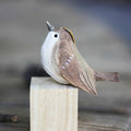 Golden-crowned Kinglet Figure Carving Hand-Made Decoration Miniature R252584