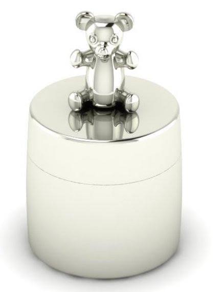Sterling Silver Teddy Box G181