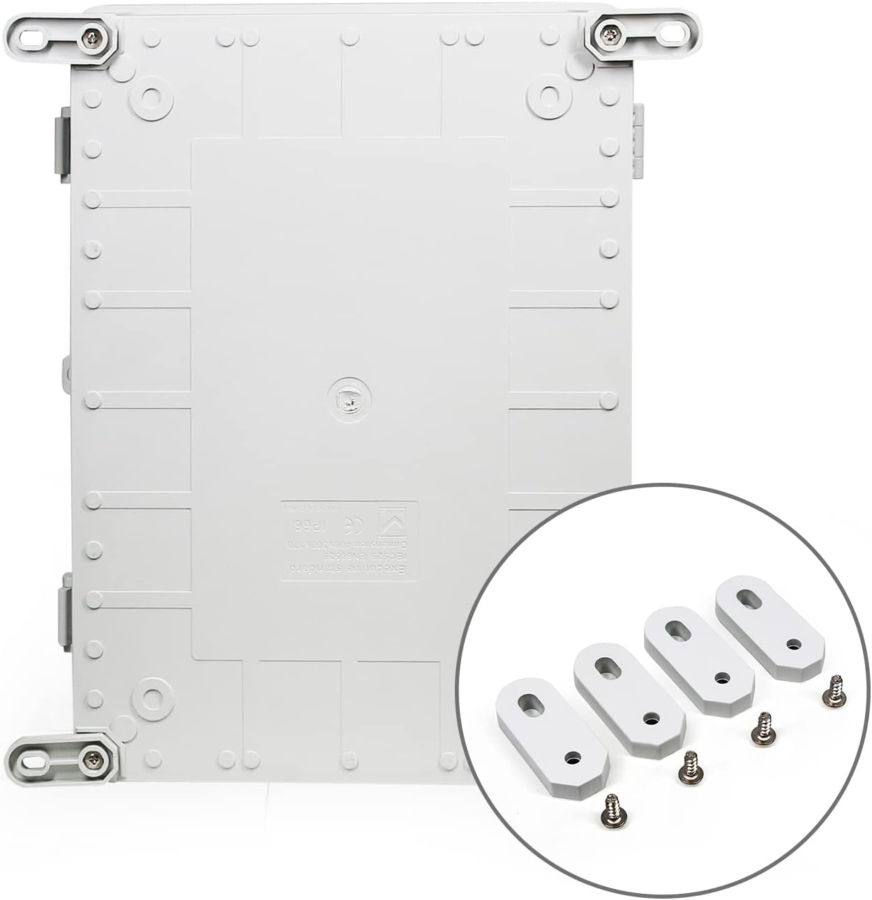 ABS Plastic IP65 Junction Box with Lock (15.7"x11.8"x7") T32741