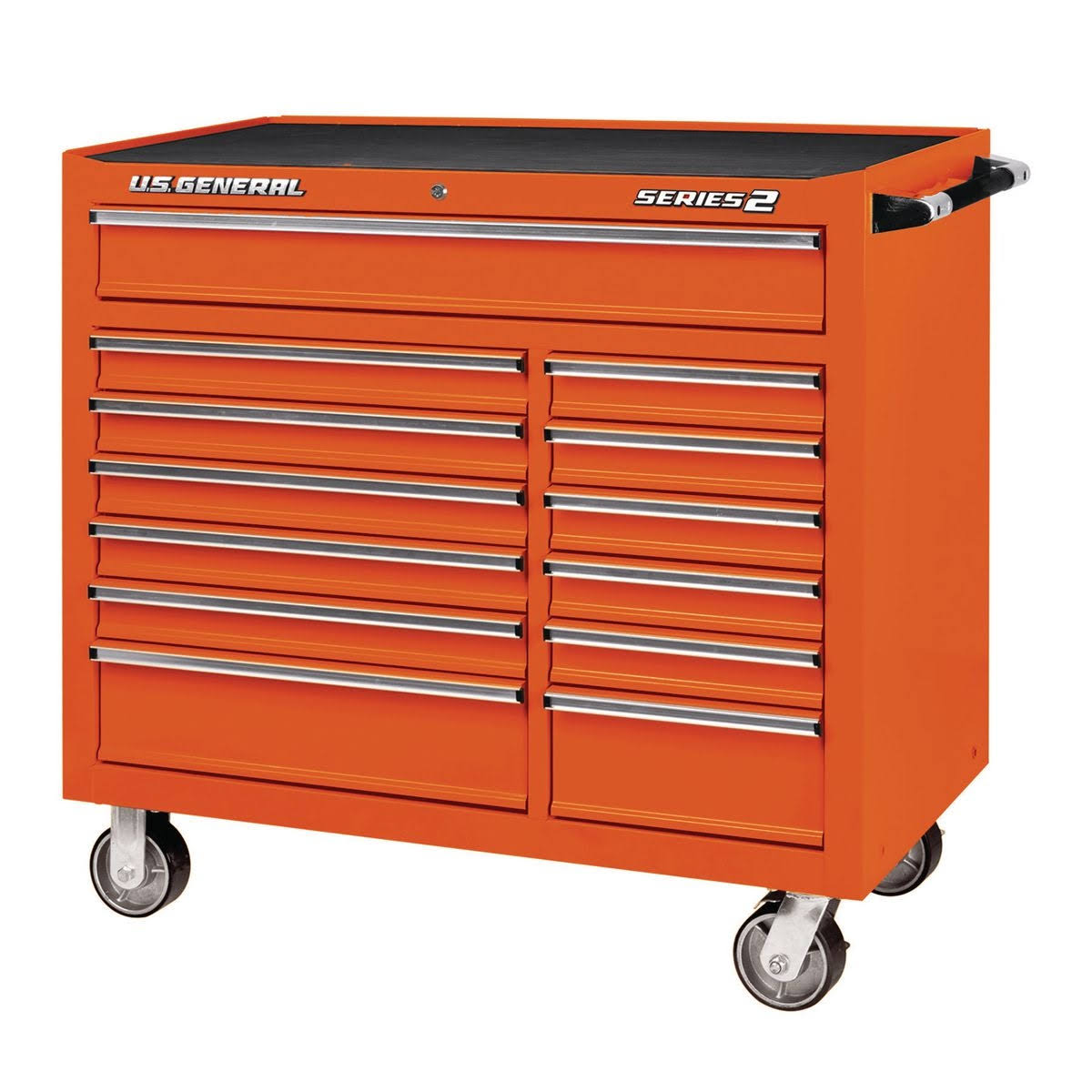 Orange Double Bank Roller Cabinet P49686