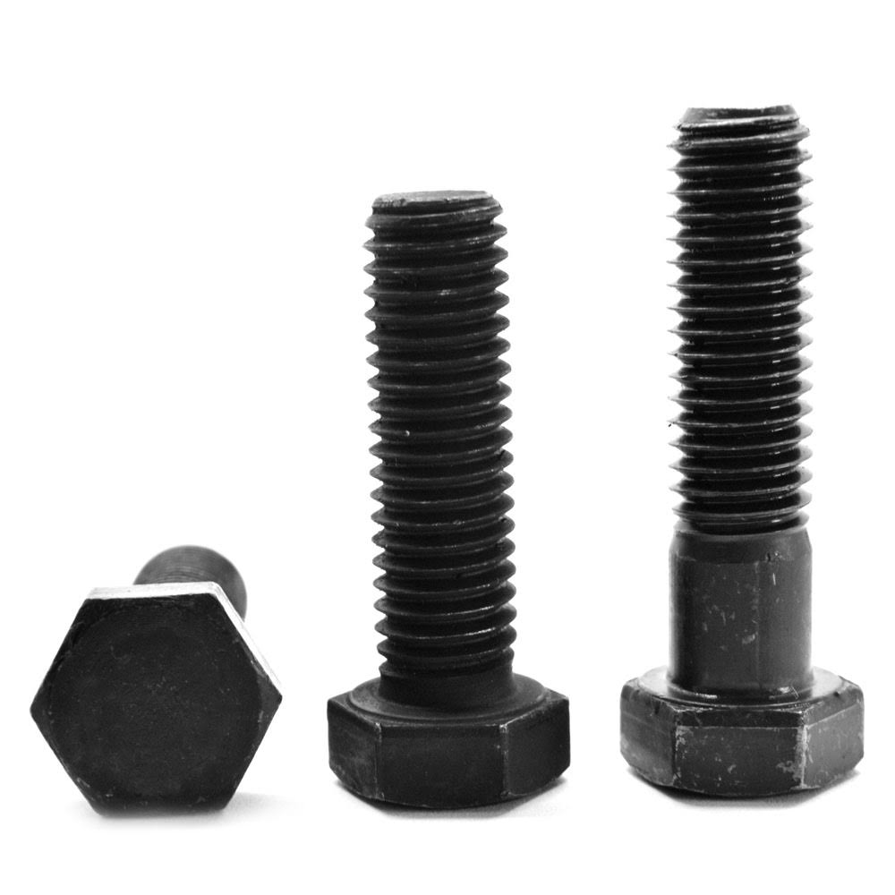 1 1/8x22-12 x 3 1/2x22 Fine Thread Grade 8 Hex Cap Screw Alloy Steel Black Oxide S34908