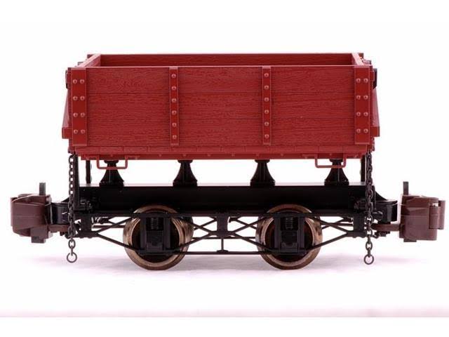 Brown Wood Side Dump Car K9403