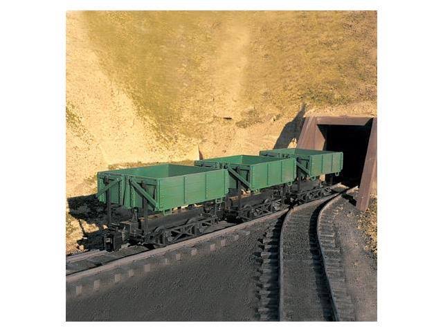 Brown Wood Side Dump Car K9403