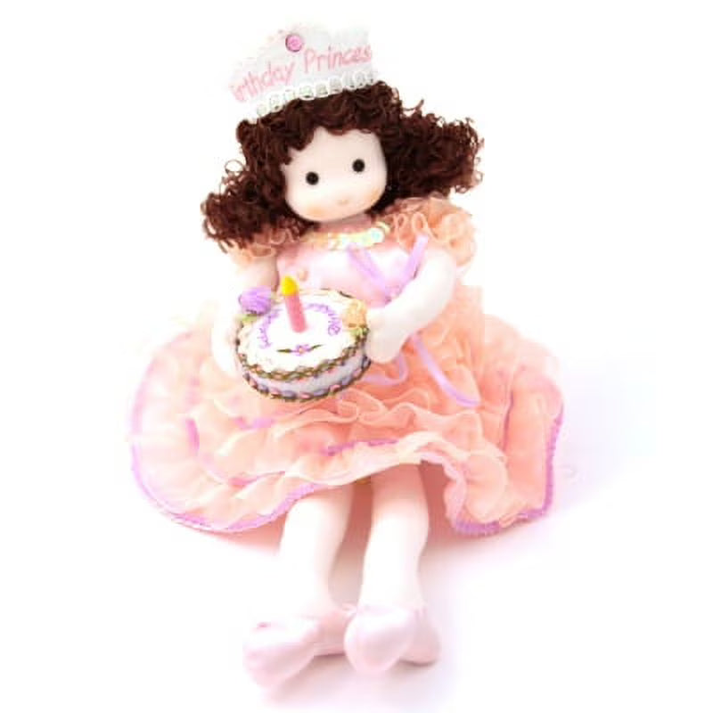 Green Tree Musical Dolls - Birthday Princess (Brunette) H30473