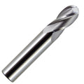 5/8x22 Diameter Ball End Stub Length 4 Flute Bright Uncoated Carbide End Mill X2902