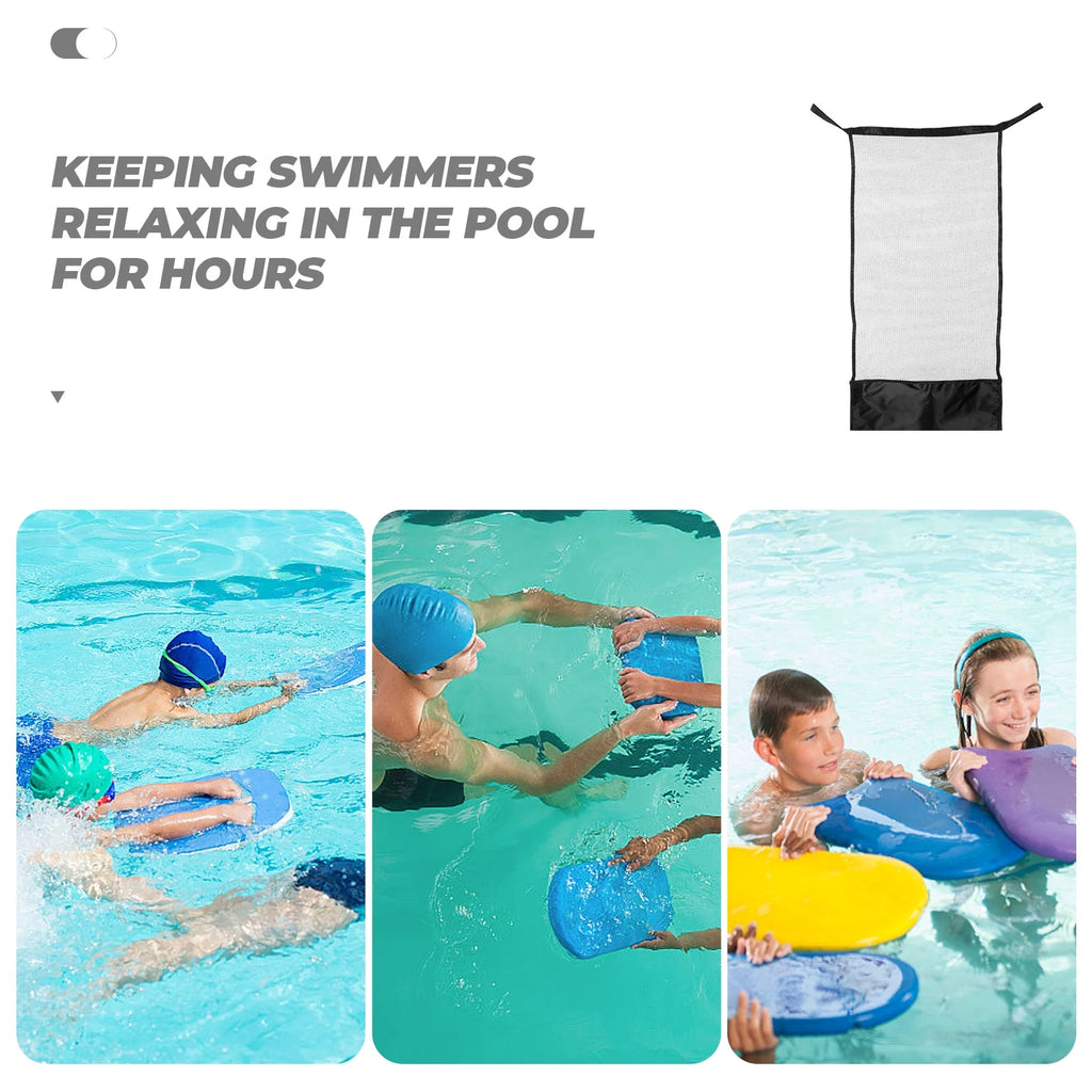 2 Pcs Swimming Pool Mesh Chair Net Bag X9246