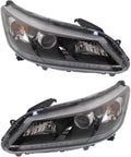 Halogen Headlight Assembly Pair for Honda Accord Sedan V13260