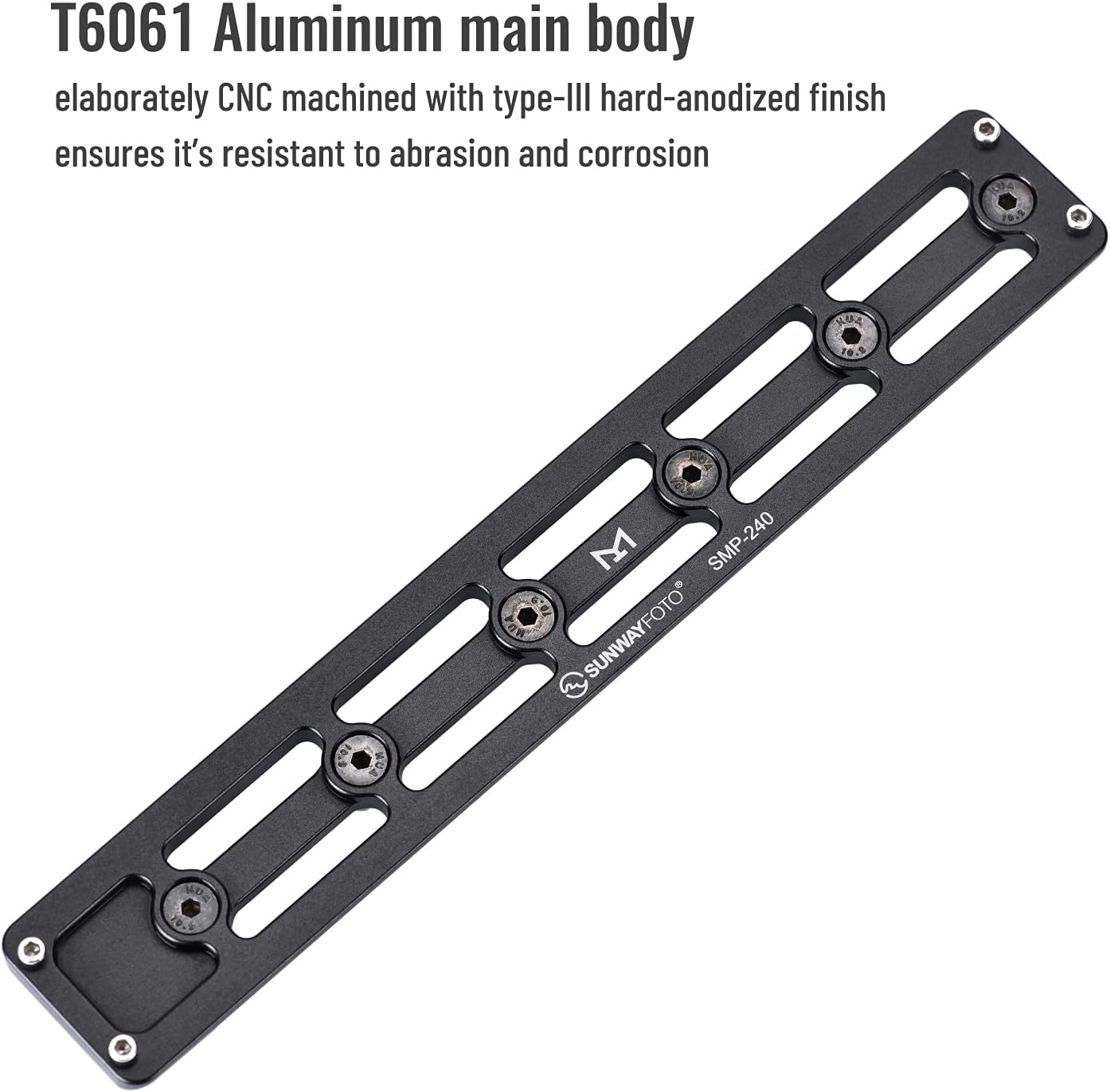 9.45 inch M-Lok Arca Rail Mount Adapter Pack of 2 L85526