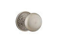 Crystal Knob Passage Set with Rosette N44008