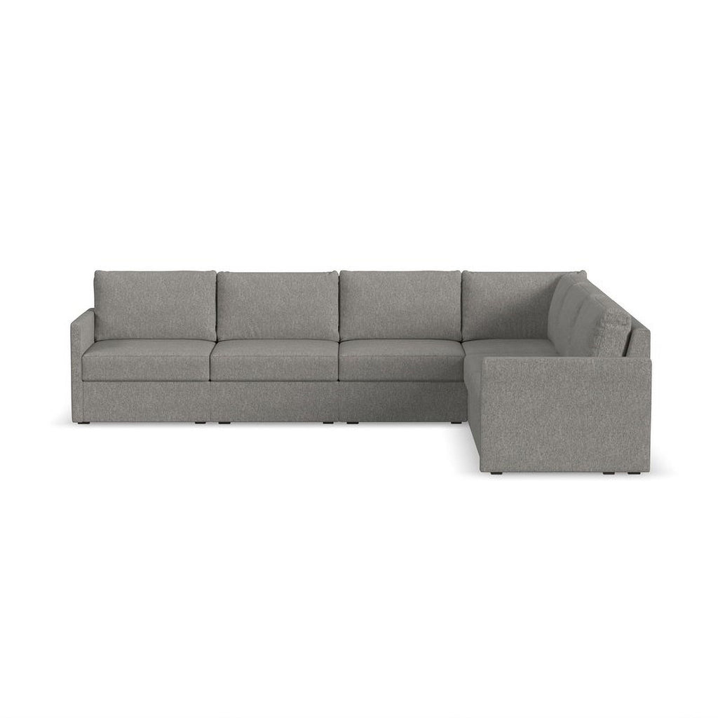 Gray 6 Seat Sectional with Performance Fabric A56521