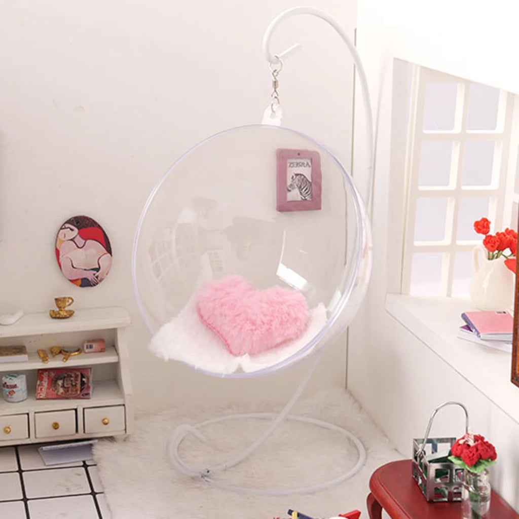 Dollhouse Miniature Swing Chair O202081
