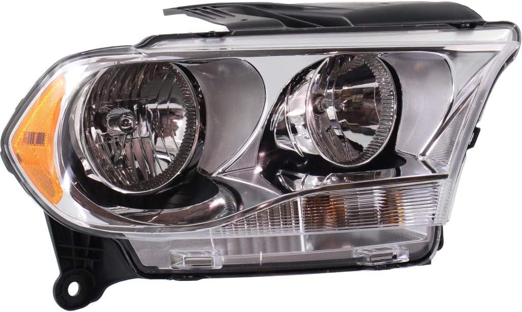 Halogen Headlight Driver and Passenger Side with Bulbs D421327