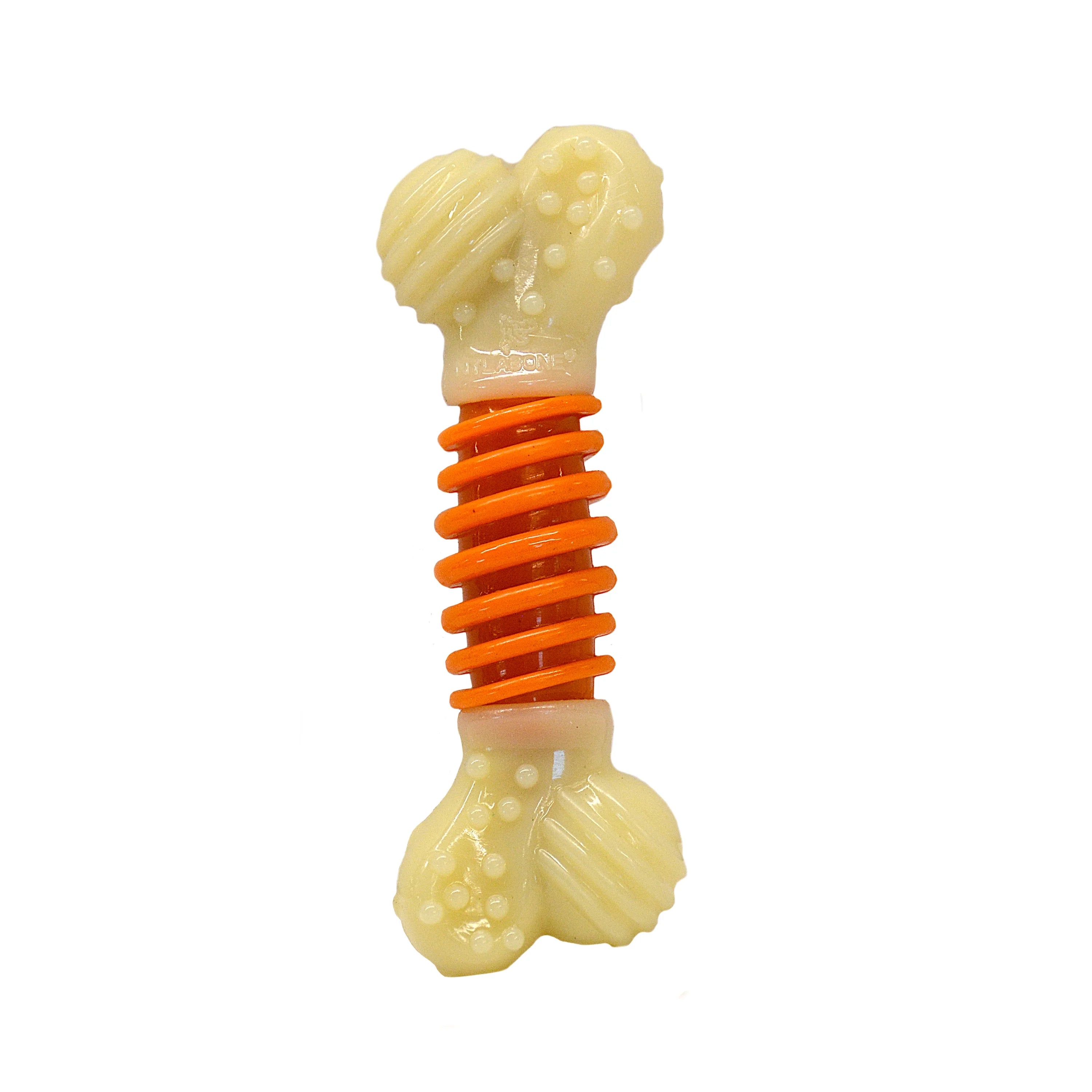 Dental Power Chew Durable Dog Toy Bacon Medium/Wolf (1 Count) I201685