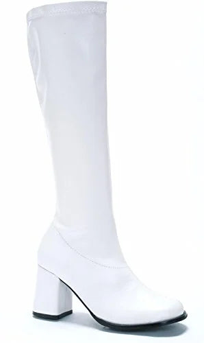 White GoGo Boots F168734