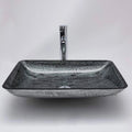 Tan Rectangular Vessel Bathroom Sink Y134