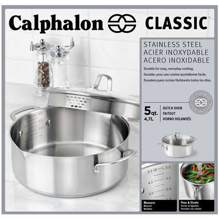 5-Quart Stainless Steel Dutch Oven W992