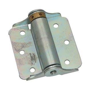 10-Steel Plated 3x22 High Adjustable Full-Surface Spring Door Hinge 2/pk Q86355
