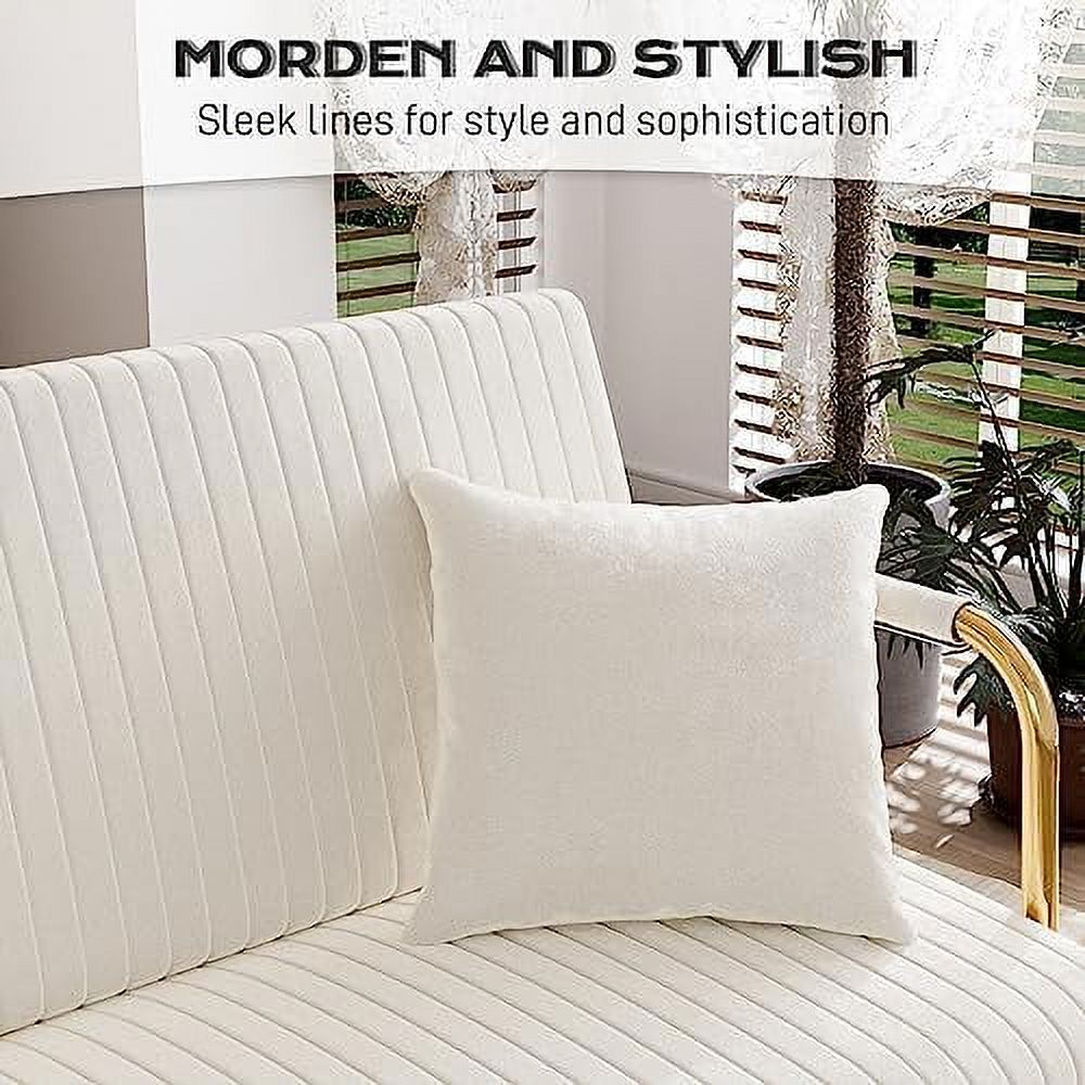 Orange Velvet 2 Seater Loveseat Sofa with Gold Metal Legs T83998