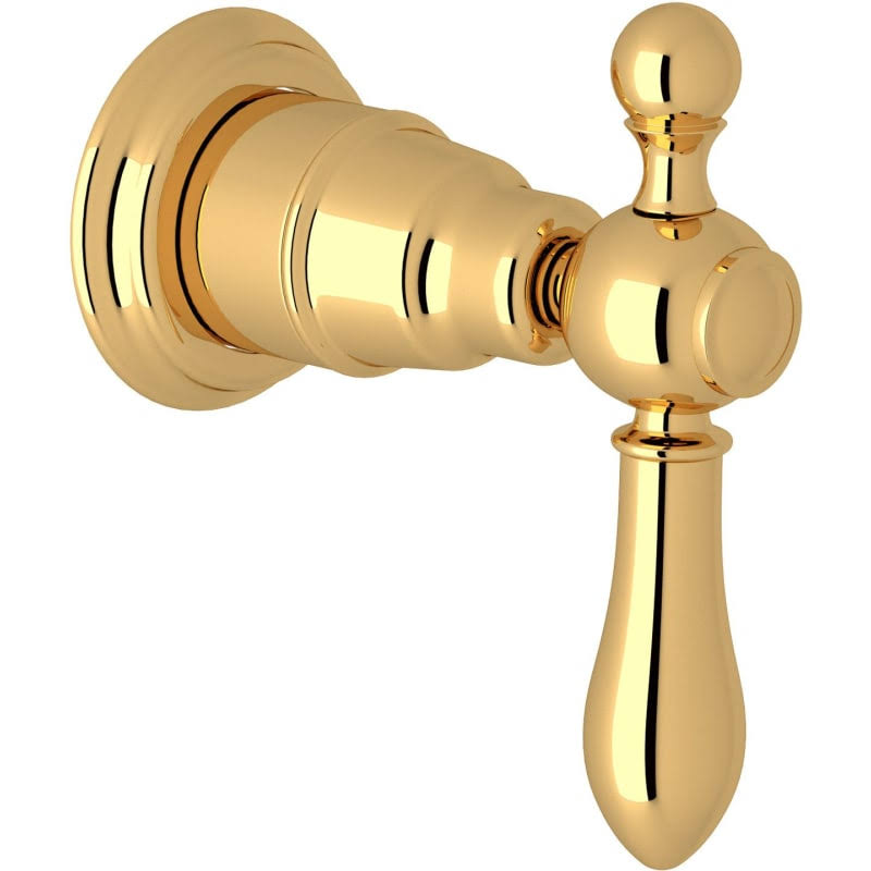 Italian Brass Volume Control/Diverter Trim Q4522