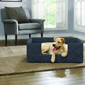 Large Blue Orthopedic Pet Bed Q393