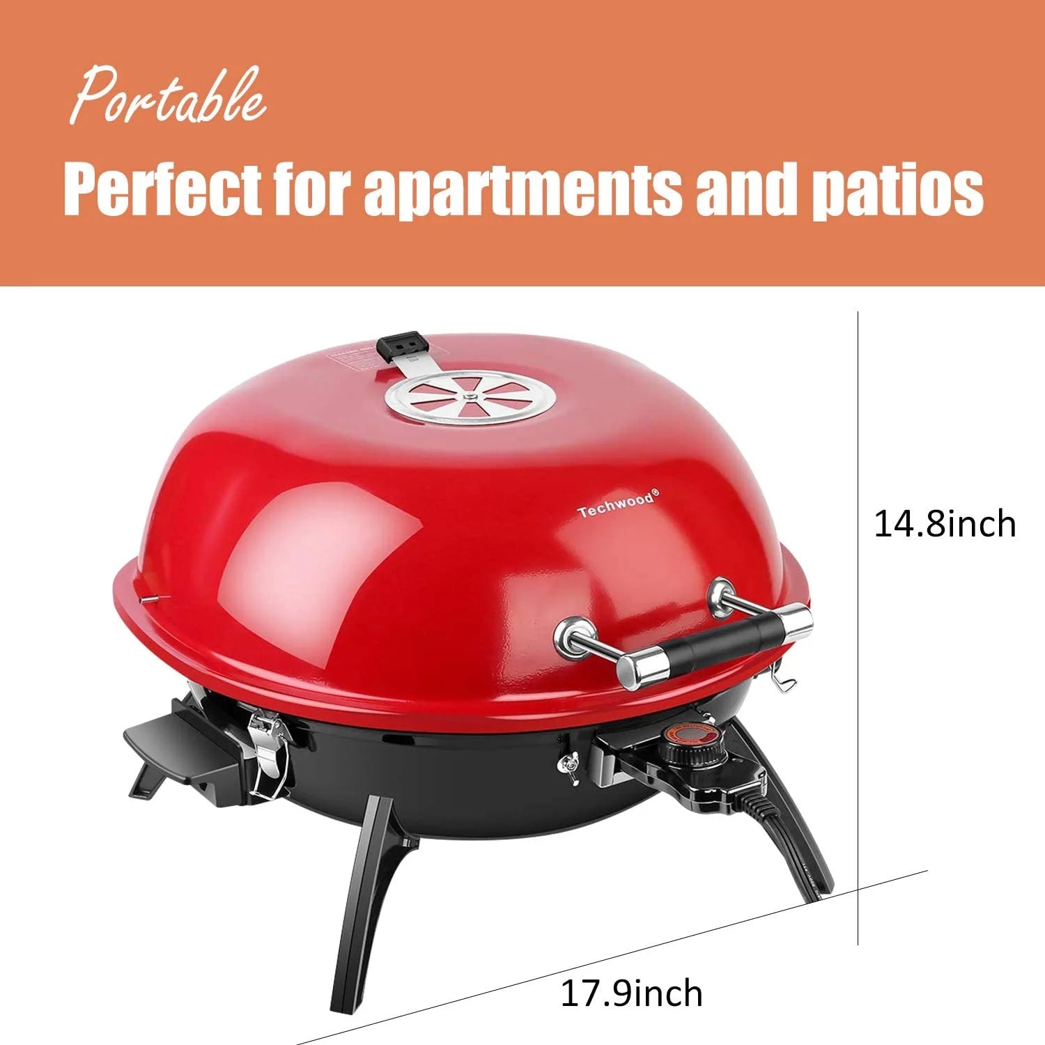 1600W Portable Electric Grill E856149