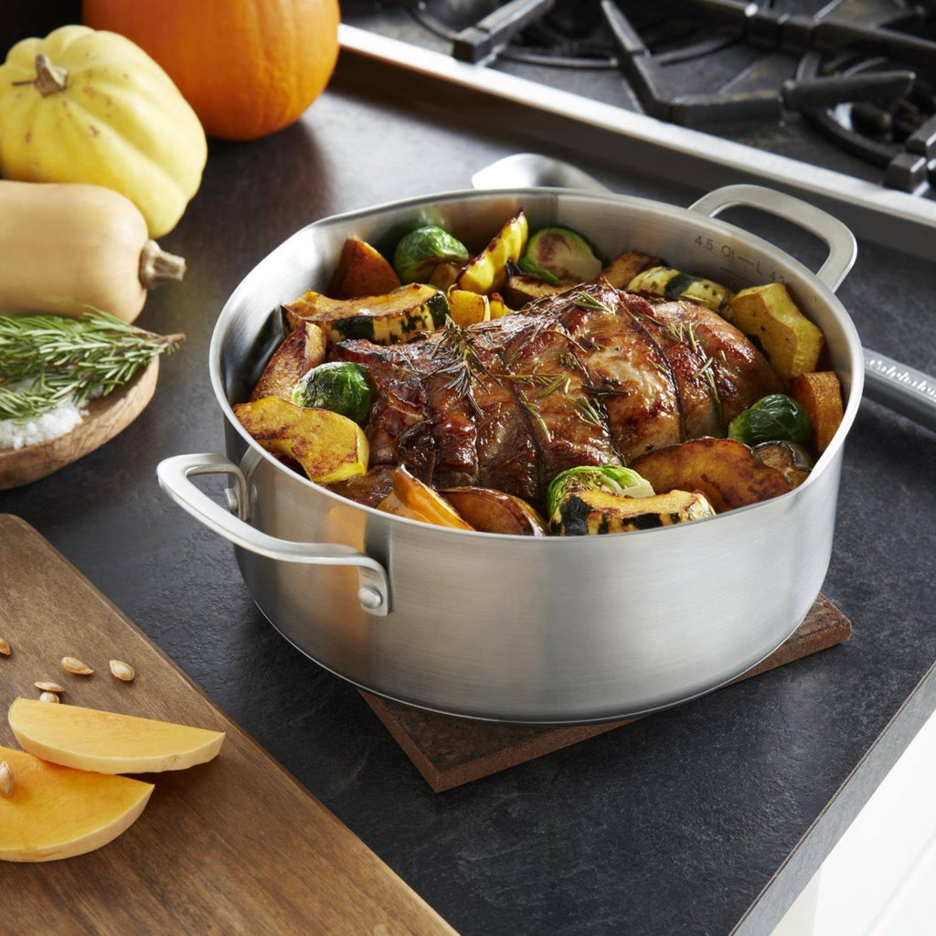 5-Quart Stainless Steel Dutch Oven W992