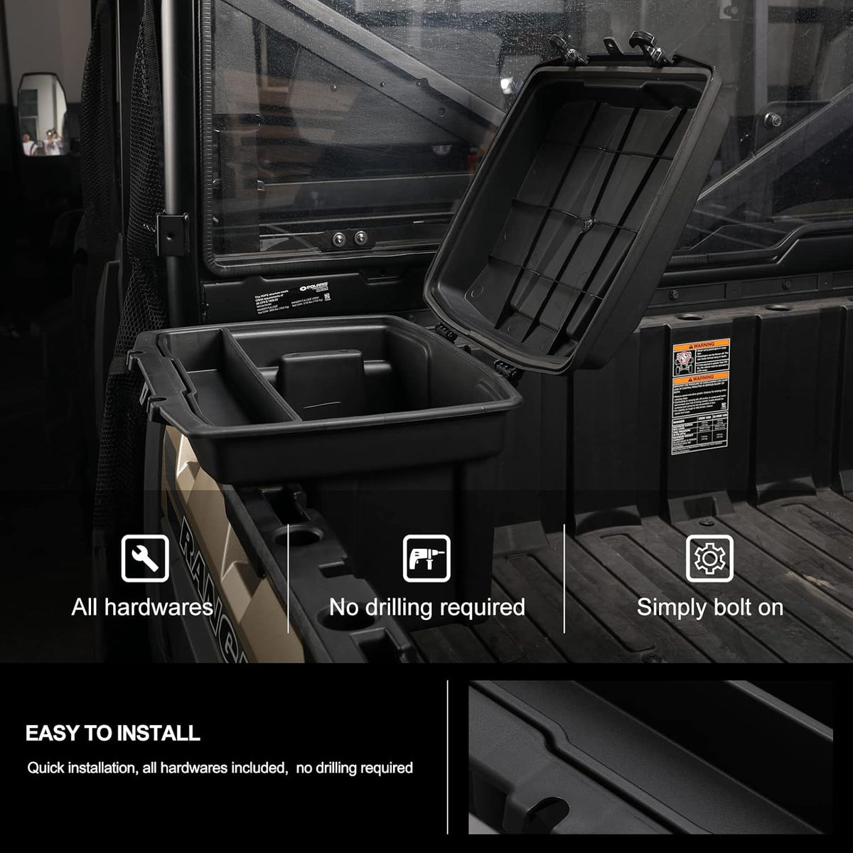 Rear Cargo Box Trunk Bed Tool Storage Bin L96623