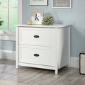 Soft White 2-Drawer Lateral Filing Cabinet J8713